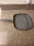 Nonstick Pan Aluminum Grill Ballarini 11" Parma Forged Great Cond. Fixed Price $55.00.