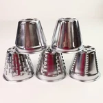5 Rival Grind-o-matic Salad Meat Grinder Cones Shredder Model 2700. Fixed Price $9.95.