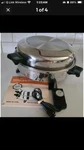 Vtg Regal Ware Society 12" Electric Skillet K7260 Dome Lid Stainless Steel Usa. Fixed Price $59.00.