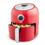 6QT Family Size Air Fryer 1700W Nonstick Basket Temp Control Red. Fixed Price $95.00.
