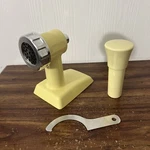 Oster Food Kitchen Meat Grinder Head W/ Accesories Vintage 954-14A Usa Yellow. Fixed Price $14.07.