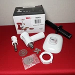 Kitchenaid Rksmfga Food Grinder Attachment, White. Fixed Price $46.00.