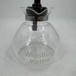 12 Cup Stove Whistling Tea Kettle For Use On Electric Glass Cook-top & Gas. Fixed Price $11.63.