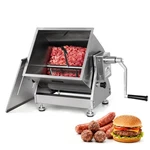 Hakka Manual Meat Mixer 30LB/15L, Tiltable Tank 20L Silver. Fixed Price $268.61.