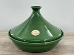Emile Henry Tagine 32CM Flame Ceramic 5532 Green Cookware 3.5L Rare Color France. Fixed Price $129.99.