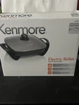 Kenmore 12-IN X 1350 -watt Non-stick Electric Skillet With Glass Lid. Fixed Price $60.00.