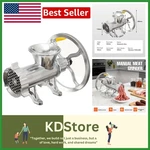 Manual Meat Grinder Hand Operated Aluminum Alloy Mincer For Vegetables. Fixed Price $107.99.