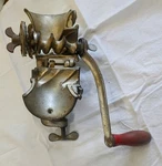 Vintage Sm Montgomery Wardway No. 2 Crank Iron Meat Food Grinder Opens To Clean. Fixed Price $16.50.