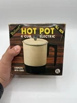 Vintage Valiant Electric Hot Pot 4 Cup Size Enameled Aluminum,frost White Box. Fixed Price $29.99.