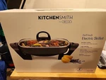 Kitchensmith By Bella TXG-619 X11 Electric Skillet 12117. Fixed Price $31.45.