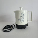 Vintage Regal Poly Hot Pot 5 Cup Electric Tea Coffee Warmer Server - Floral. Fixed Price $21.99.