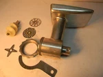 Oster Food Grinder Head, Stainless Steel, Mod. 954-01, Kitchen, Cooking. Fixed Price $59.97.