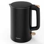 Electric Kettle, Double Wall 1.7L Stainless Steel Cool Touch, Water Boiler & .... Fixed Price $49.86.