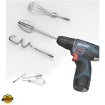 3PCS Mixer,stainless Steel Kitchen Handheld Attachments Set 7.5INC.... Fixed Price $23.95.