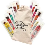 Exotic Meat Sticks Gift Bag Wild Game Jerky Sampler With Venison, Elk & Wil.... Fixed Price $58.39.