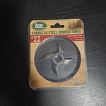Lem #20/22 Stainless Grinder Knife Steel Blade Brand New Sealed. Fixed Price $15.99.