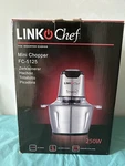 Linkchef Electric Food Chopper, 2L Meat Grinder Processor Stainless Steel. Fixed Price $52.97.
