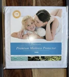 Linenspa Premium Mattress Protector Cover White Twin Size Waterproof New. Fixed Price $8.98.