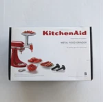Kitchenaid Metal Food Grinder Attachment Silver Ksmmga Stand Mixer. Fixed Price $74.99.