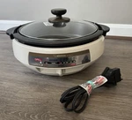 Zojirushi EP-PBC10 Gourmet D'expert Electric Skillet. Fixed Price $48.00.