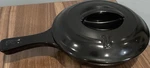 Xtrema 7IN Open Skillet Frying Pan W/ Lid Black Ceramic Electric/gas. Fixed Price $25.00.