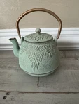 World Market Cast Iron Teapot Removable Infuser New Without Tags Drinkware. Fixed Price $30.00.