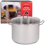 Camerons 20 Quart Stock Pot With Lid Tri-ply 18/10 Professional Grade Inductio. Fixed Price $173.41.