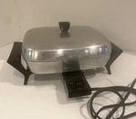 Mcm Sears Kenmore Electric Frying Pan Automatic Model 62065200 Works Vintage. Fixed Price $19.99.