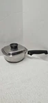 West Bend Aristo-craft Square 18/8 Stainless Steel Pan W/lid 2.5 Qt X 3.25. Fixed Price $24.00.