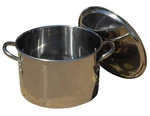New King Kooker 12-QUART Stainless Steel Boiling Pot With Lid. Fixed Price $49.99.