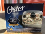 Oster Diamondforce Strain & Pour Electric Skillet, 12 Inch X. Fixed Price $49.99.