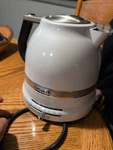 G1N Kitchenaid Pro Line Electric Water Boilertea Kettle Frosted Pearl. Fixed Price $59.99.