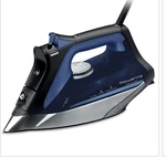Rowenta Pro Steam Corded Iron Anti-drip Auto Shut-off Blue/black/silver. Fixed Price $56.00.