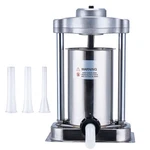 Manual 5LB Sausage Stuffer Maker Vertical Meat Filler Machine Stainless Steel. Fixed Price $108.69.