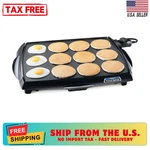 Presto 07046 Tilt 'n Drain Big Cool-touch Electric Griddle, New. Fixed Price $61.50.
