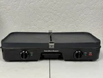 Hamilton Beach 3-IN-ONE Indoor Grill/griddle 38546 Preowned Tested Read. Fixed Price $39.99.