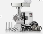 Stx Turboforce "classic" Heavy Duty Electric Meat Grinder & Sausage Stuffer. Fixed Price $162.50.