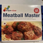 Shape + Store Meatball Master, Blue: New. Fixed Price $24.00.
