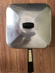 Vintage West Bend Electric Skillet 3590E Aluminum Square Nice. Fixed Price $38.00.