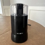 Mr. Coffee Electronic Grinder Black Model IDS57. Fixed Price $10.00.