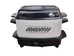 West Bend Slow Cooker Glass Lid Adjustable Heat Settings Vintage 6-QUART White. Fixed Price $55.99.