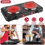 2000W Portable Kitchen Electric Double Burner Hot Plate Cooktop Cooking Stove. Fixed Price $51.96.