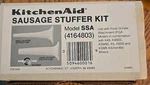 Kitchenaid Ssa Sausage Stuffer Attachment 4164803. Fixed Price $19.00.