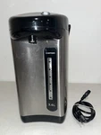 Chefman Electric Hot Water Pot Urn W/auto & Manual Dispense Buttons RJ16-LOCK-3L. Fixed Price $45.59.