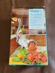 Cucinapro 265-08 Cast Iron Manual Meat Grinder Sausage Maker Plates 3 Tubes. Fixed Price $23.50.