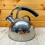 Oxo Uplift Tea Kettle 18/8 Stainless Steel 2QT/1.9L Good Grips Stovetop. Fixed Price $23.00.