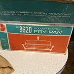 Vtg Hoover Electric Fry Pan Skillet Model 8620 Stainless Steel -new. Fixed Price $94.00.