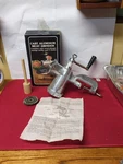Hand Meat Grinder Sausage Stuffer Venison Chef Paul Murre Cast Aluminum Hunter. Fixed Price $25.99.