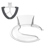Pouring Shield & Flex Edge Beater For Kitchenaid Mixer - Fits 4.5 5QT Bowls (.... Fixed Price $32.99.
