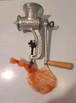 Vintage New National Spong Meat Grinder Cast Iron Made England Collectible. Fixed Price $42.92.